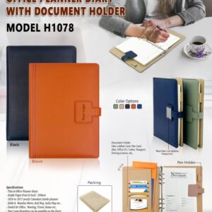 Office Planner Diary 1078