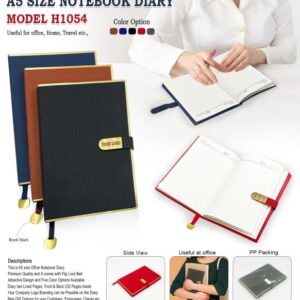 A5 Size Notebook Diary 1054