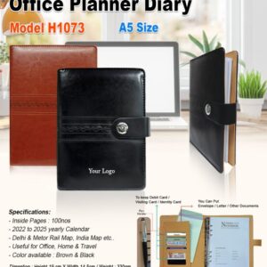 Office Planner Diary Small 1073