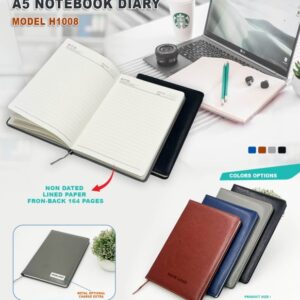 A5 Notebook Diary 1008