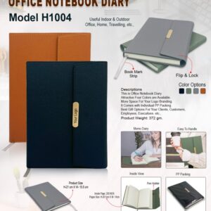 Office Notebook Diary 1004