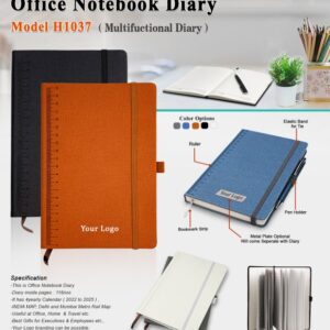A5 Size Notebook Diary 1037