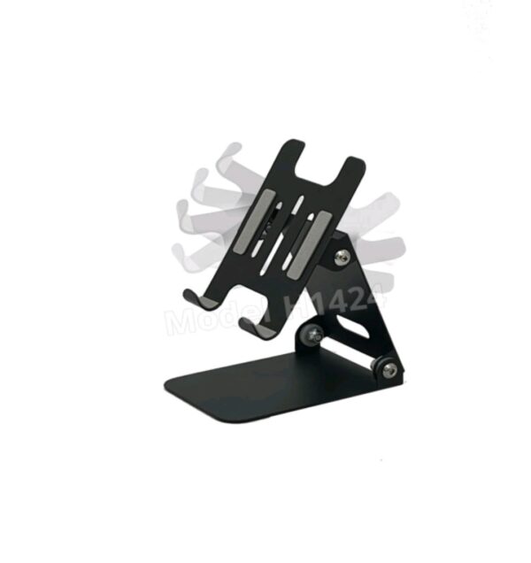 Metal Black Folding Mobile Stand 1424 - Image 2