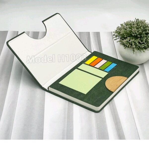 A5 Size Notebook Diary with Sticky Notes 1003 - Image 5