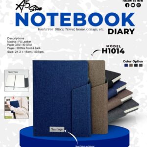 A5 Size Notebook Diary 1014
