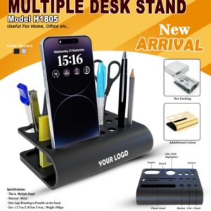 Metal Desk Stand Gold 1805