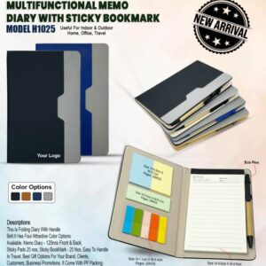 Note Pad with Sticky Notes 1025