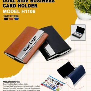 Dual Visiting Card Holder 1106